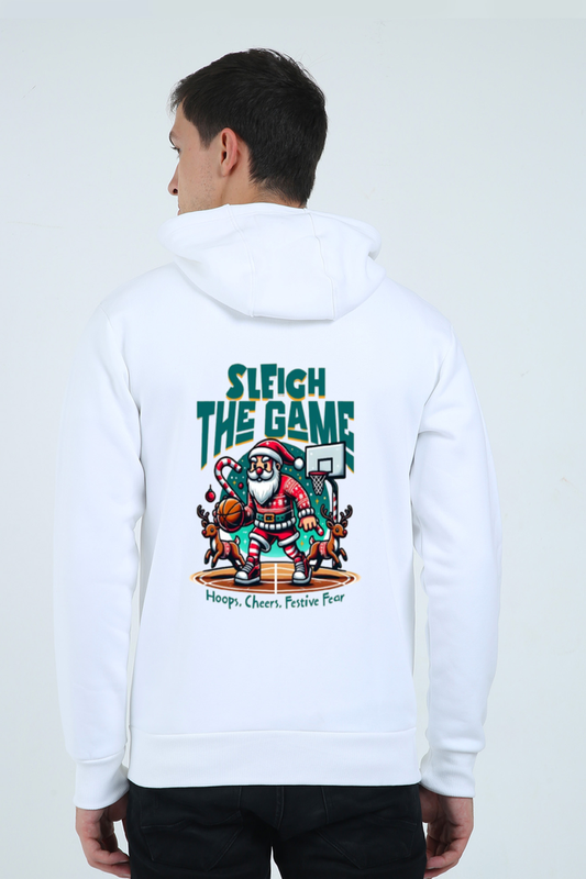 “ Santa's Sleigh Game Heavyweight Zip Hoodie”