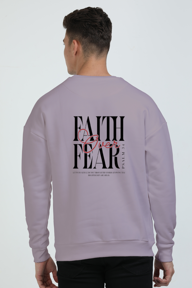 “Faith & Fear Graphic Sweatshirt”